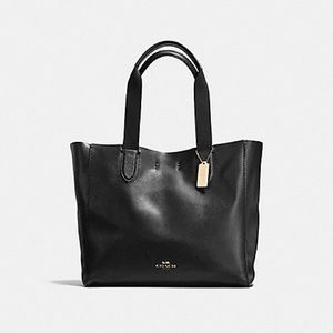LARGE DERBY TOTE IN PEBBLE LEATHER. Price is firm